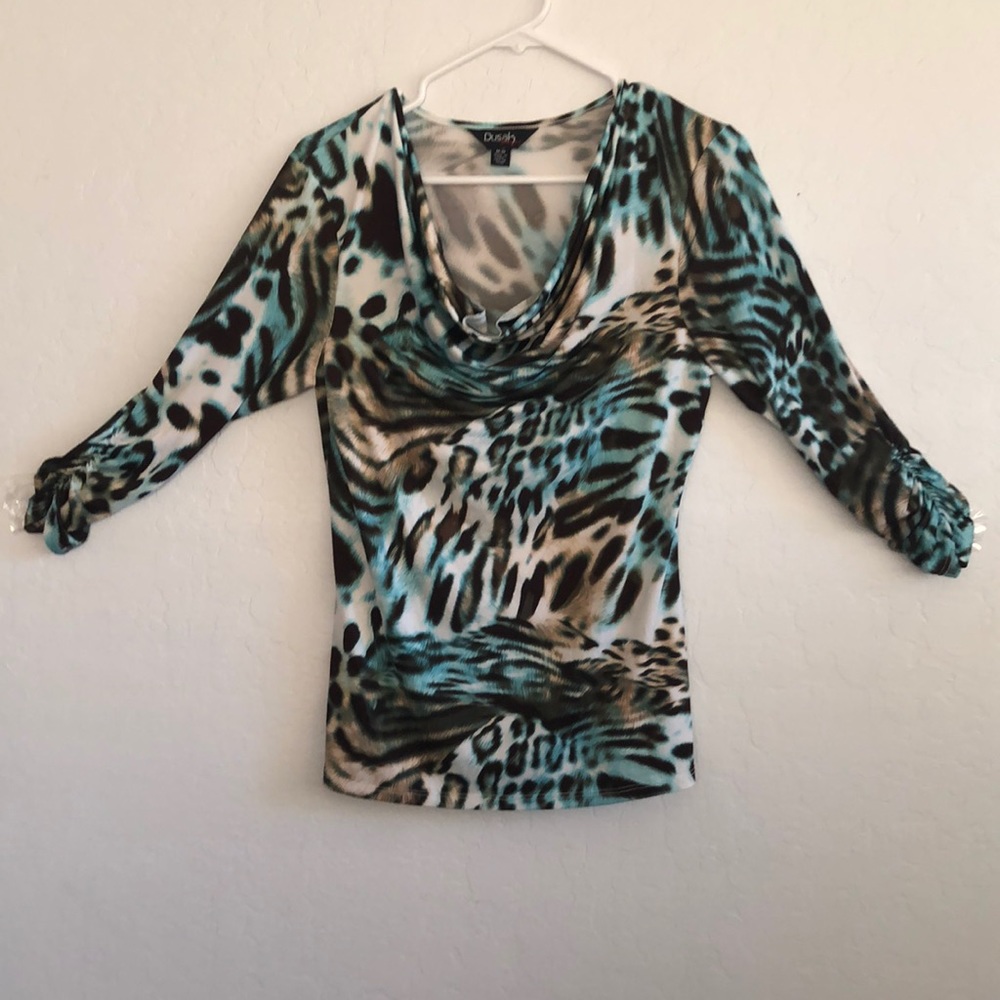Dusak design. Printed 3/4 Long sleeve Size M